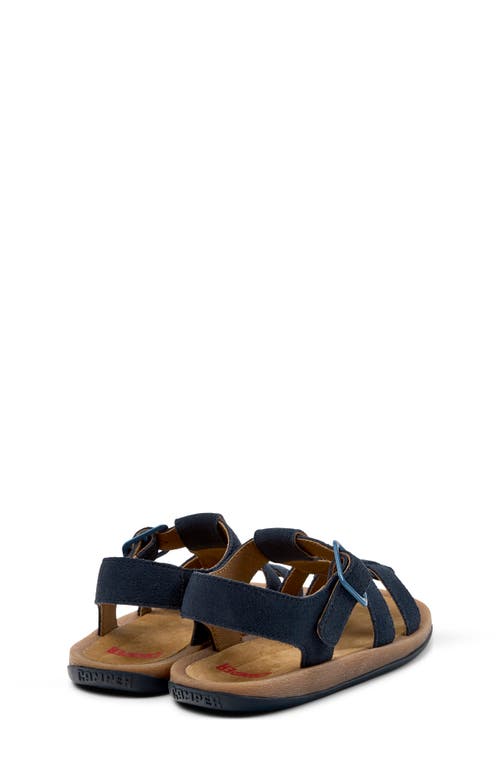 Camper Kids' Bicho Sandal In Navy