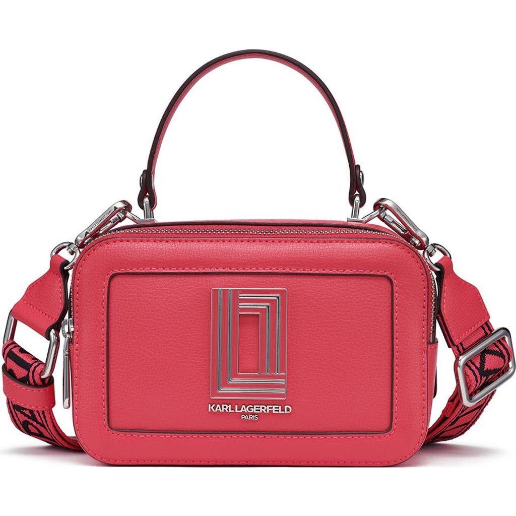 Karl Lagerfeld Paris Simone Crossbody In French Rose