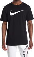 Nike Icon Swoosh Cotton Graphic T-Shirt