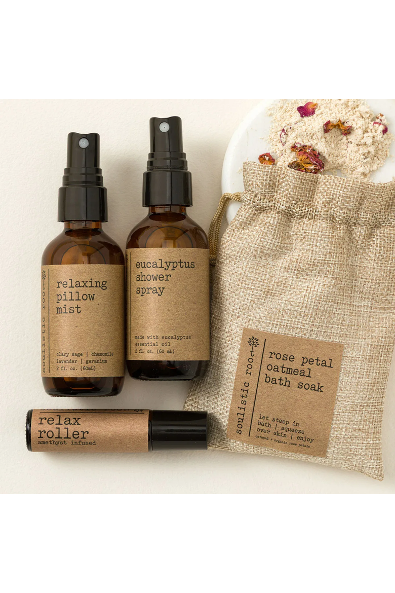 Slumber and Serenity Spa Box by Soulistic Root, Alternate, color, Multi