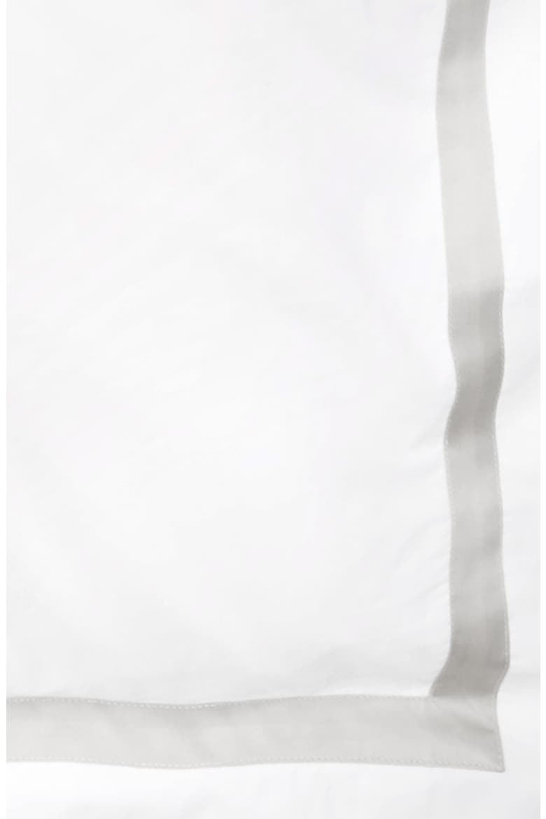 Lowell Egyptian Cotton Euro Sham, Alternate, color, SILVER