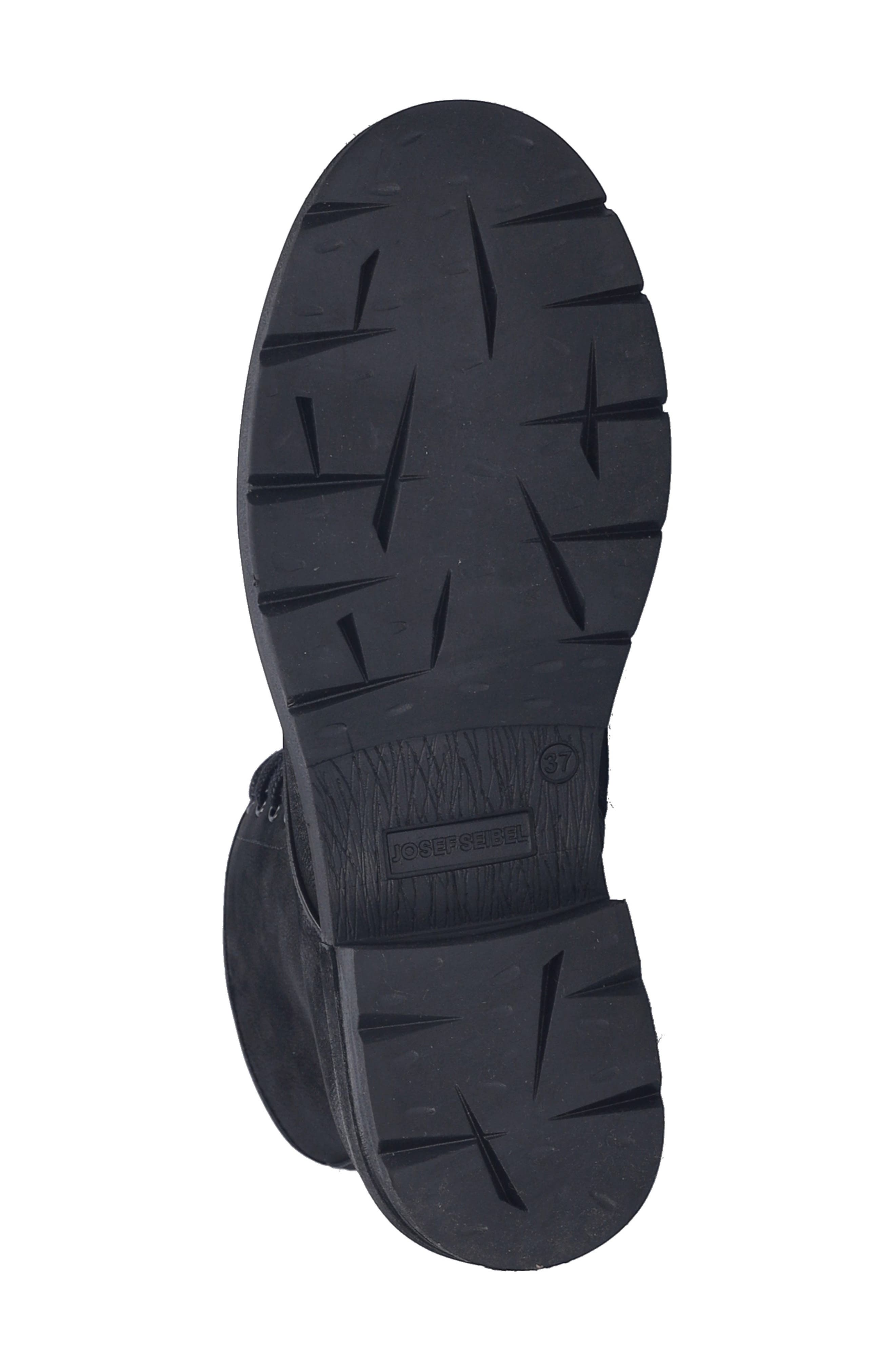 Josef Seibel Roxanna 03 Lug Sole Bootie, Alternate, color, Black