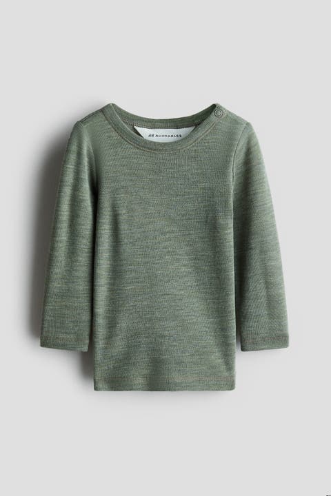 Merino Wool Jersey Shirt