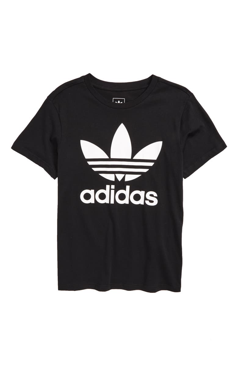 adidas Originals adidas Trefoil Logo T-Shirt, Main, color, 