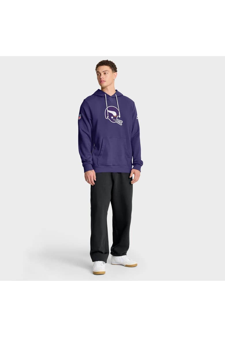 Men's Nike Purple Minnesota Vikings Sideline Standard Issue Alt 2 Dri-FIT Hoodie, Alternate, color, Purple