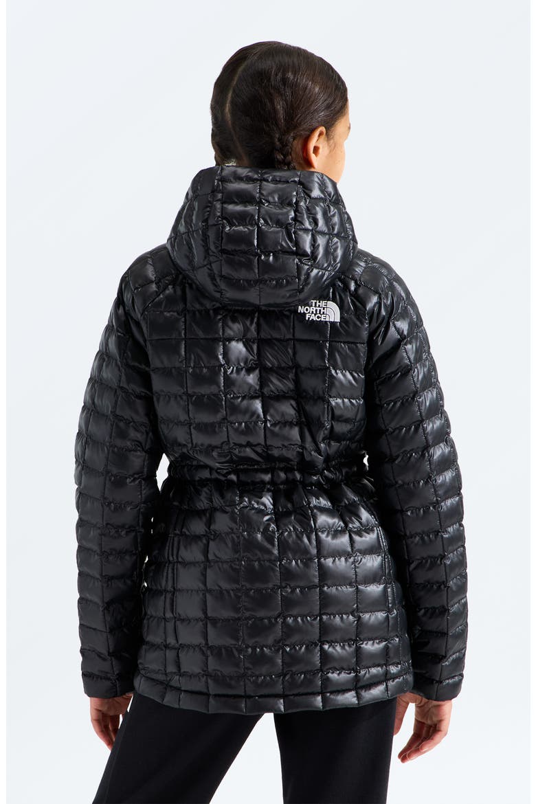 Kids' ThermoBall™ Eco Hooded Jacket, Alternate, color, TNF BLACK/ TNF BLACK