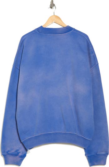 【関税無・国内発】 Off-White / Wave Off Boxy Crewneck Off-White Wave Off Boxy Cotton Sweatshirt | Nordstromrack