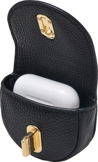 The Dual Mini Crescent Leather Shoulder Bag
