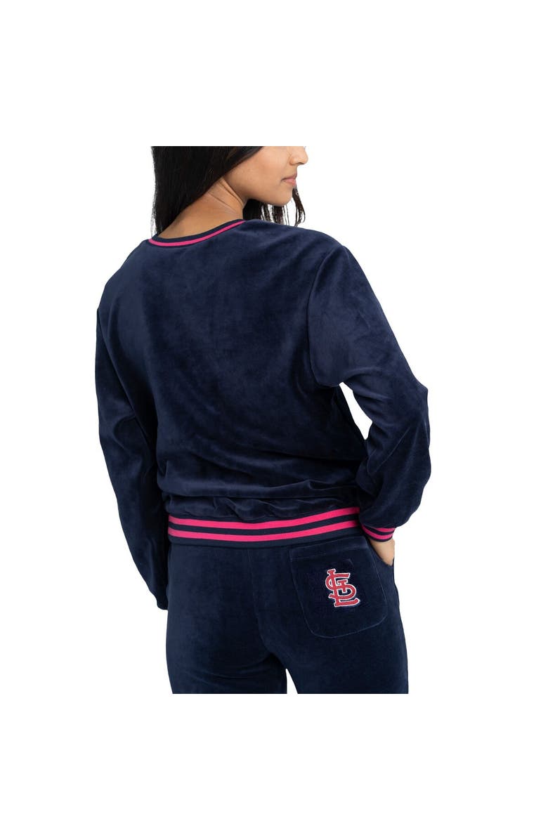 LUSSO Womens Lusso Navy St. Louis Cardinals Neely Naveen Set, Alternate, color, Navy