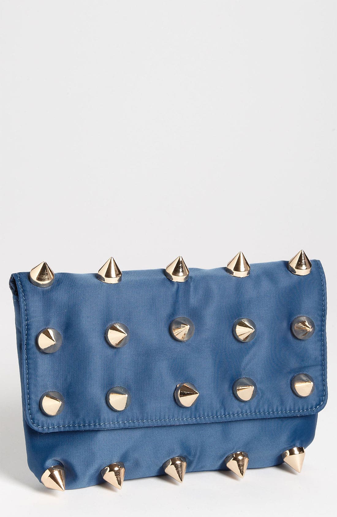 'Empire' Nylon Clutch, Main, color, LAGOON