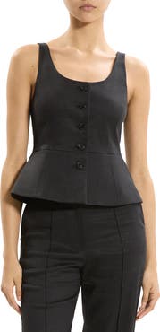 Theory Linen Blend Vest