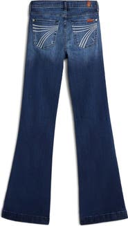 7 For All Mankind Dojo Mid Rise Flare Jeans