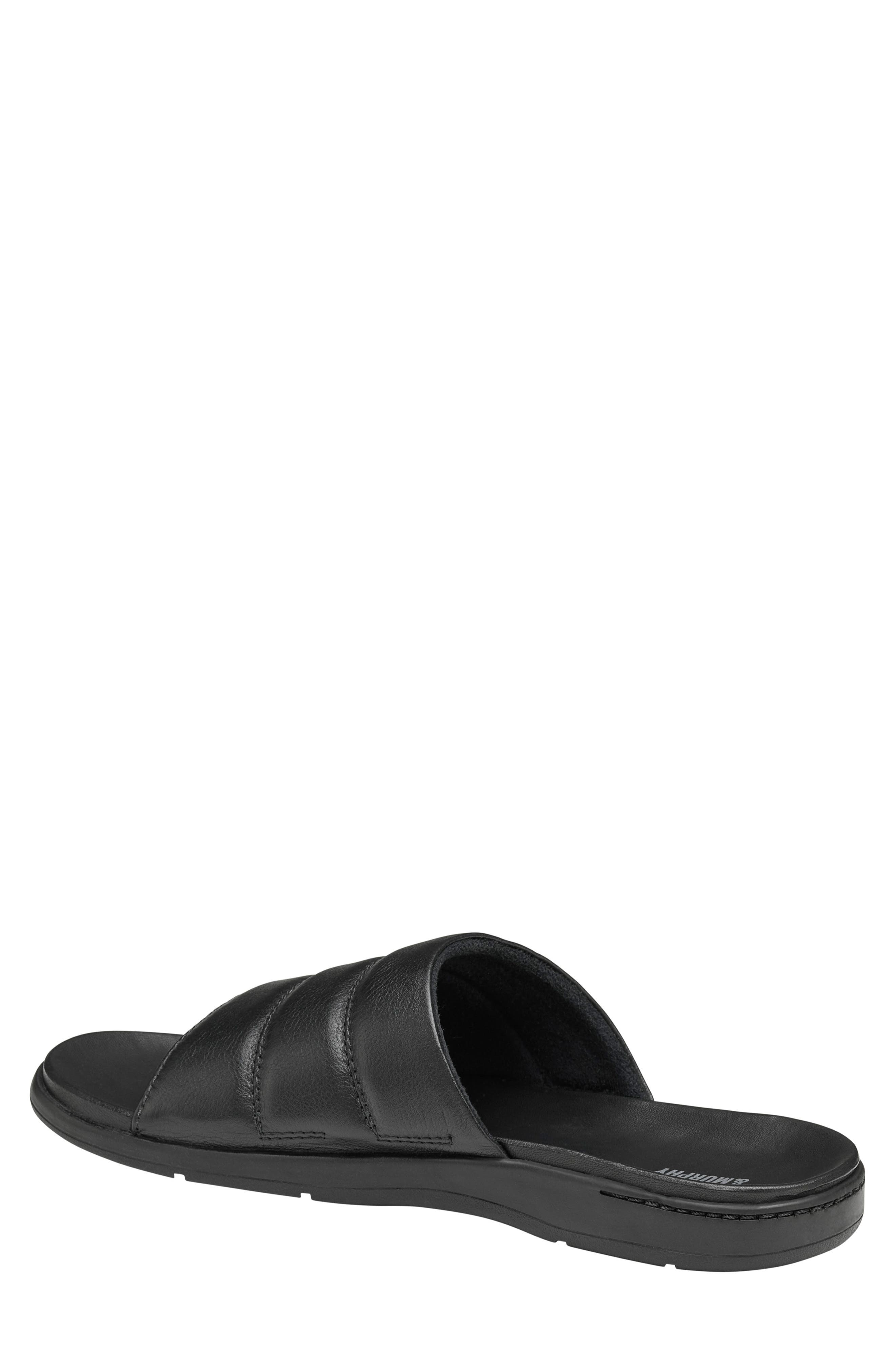 Johnston & Murphy Branson Slide Sandal, Alternate, color, 