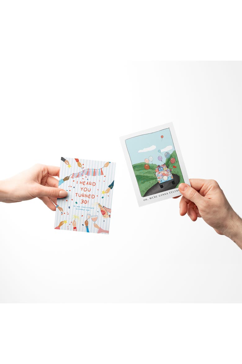 Birthday Greeting Card Pack Sets (3 ct, Assorted) I Heard You Turned 30!, Oh We're Gonna Celebrate, Banana, Alternate, color, Multi-Pack