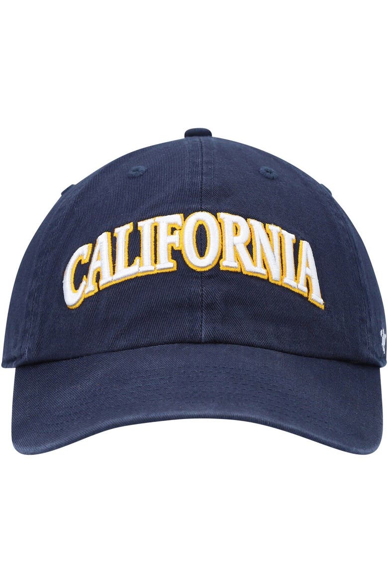 Script California Bears Men's '47 Navy Cal Bears Archie Script Clean Up Adjustable Hat (Men ...