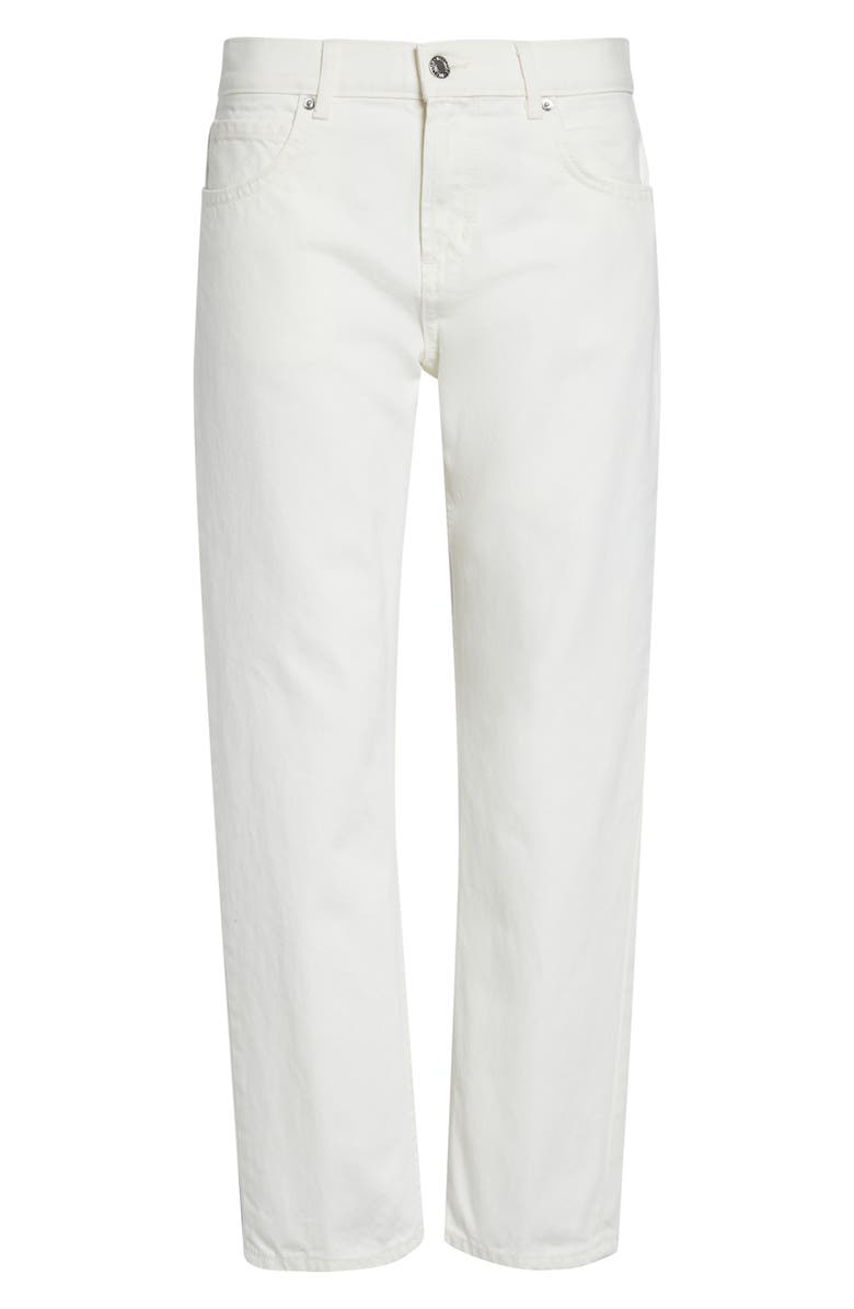 Nili Lotan Lorimer Straight Leg Jeans, Main, color, Cream