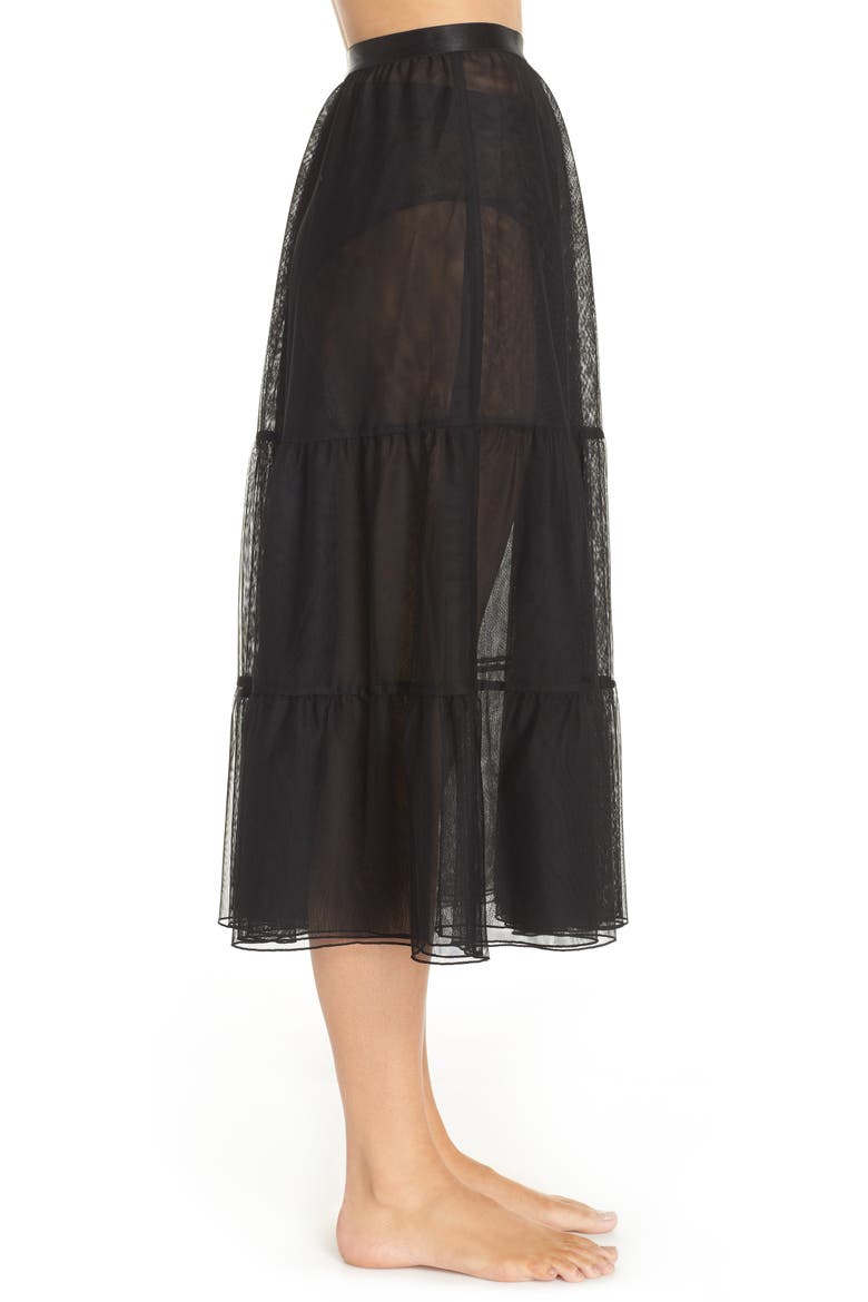 x Atlantic-Pacific Tulle Half Slip, Alternate, color, BLACK