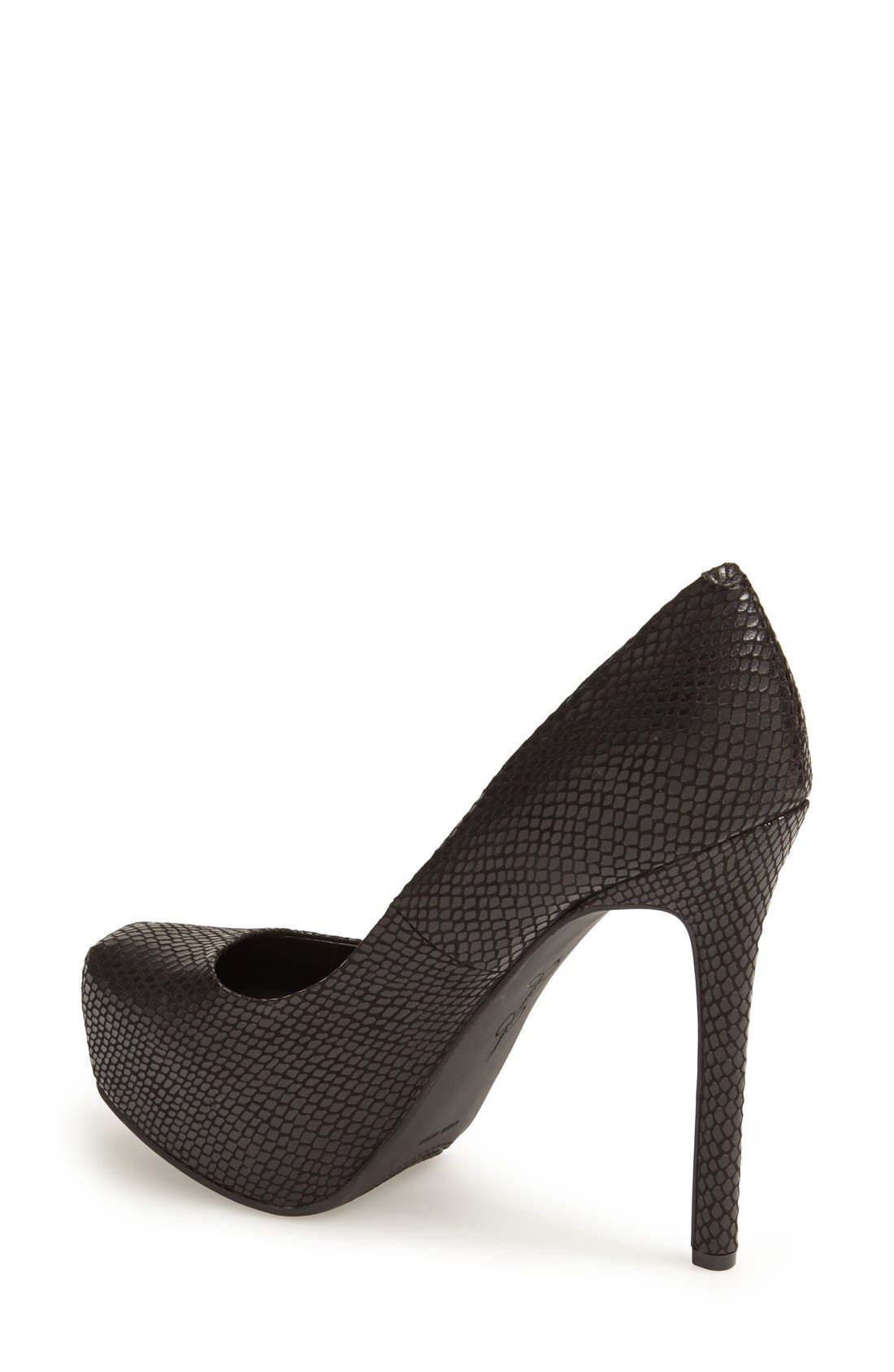 Jessica Simpson 'Rebeca' Platform Pump, Alternate, color, 