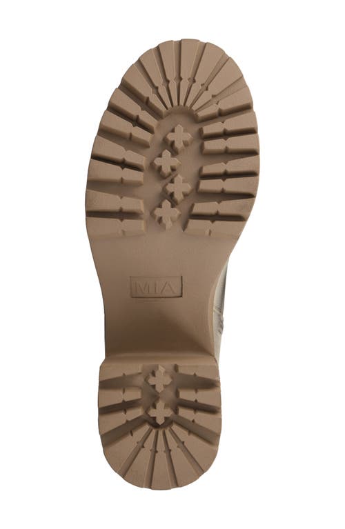 Mia Toula Platform Bootie In Animal Print
