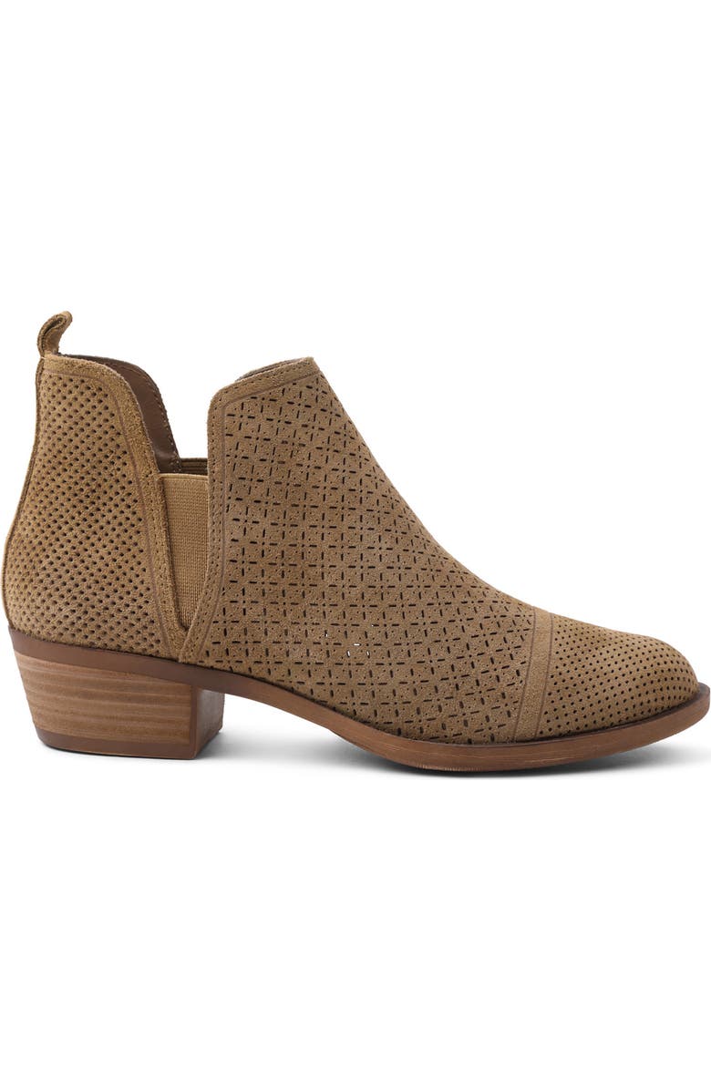 Kensie Gylnda Laser Cut Bootie, Alternate, color,