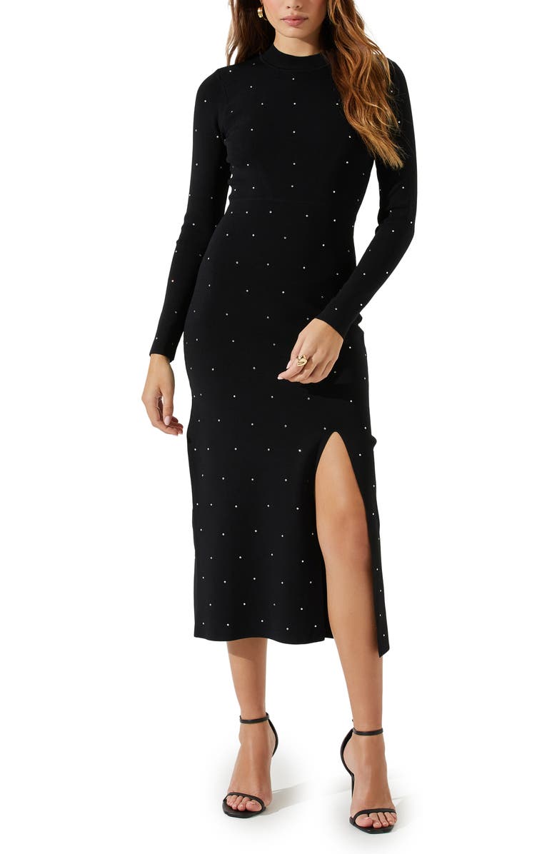 ASTR the Label Kariana Long Sleeve Sweater Dress, Main, color,