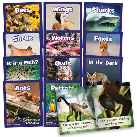 Science Decodables Phase 3 Nonfiction Educational Learning Set