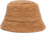 Max Mara Fiducia Camel Hair Blend Bucket Hat