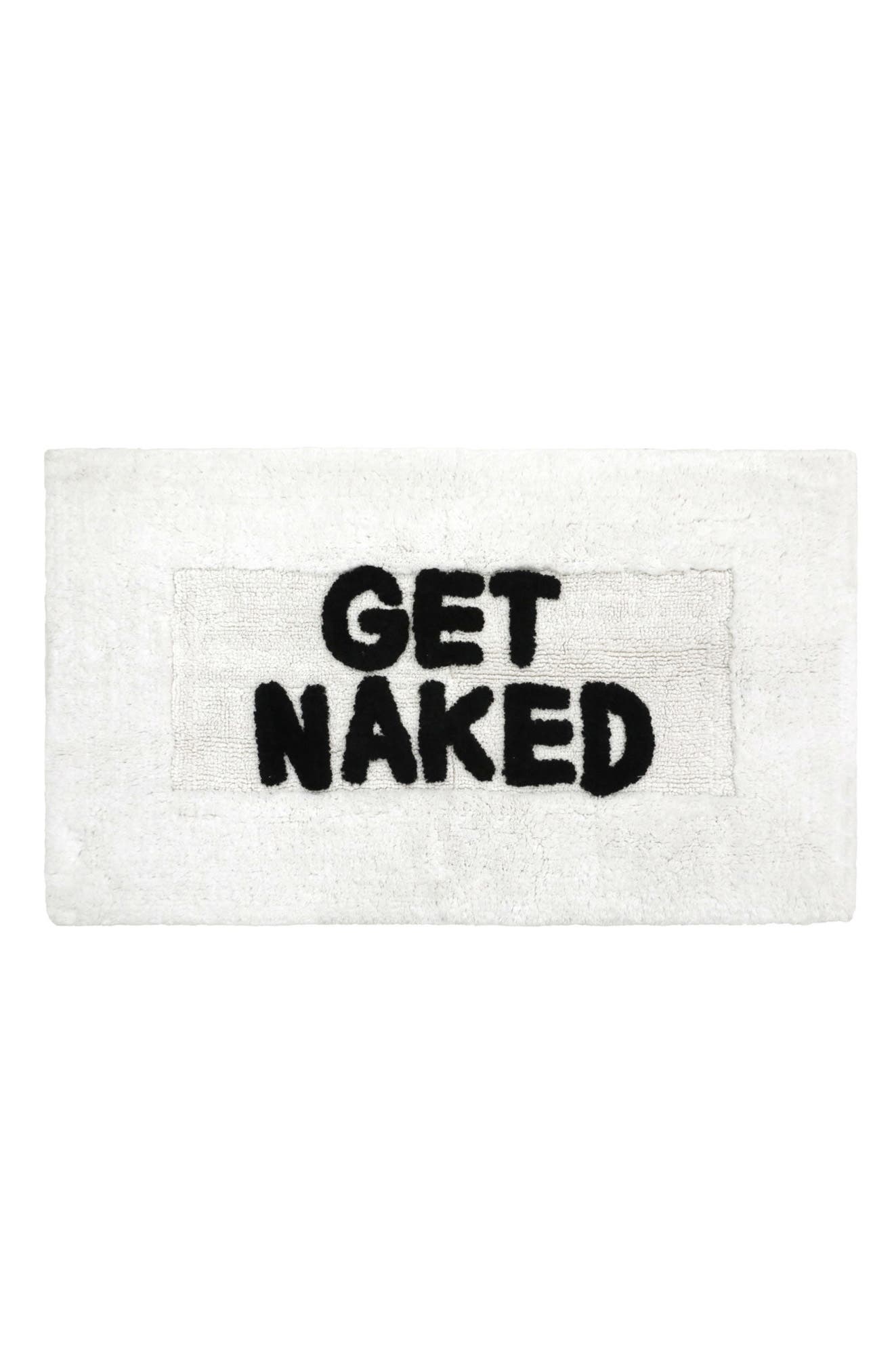 Bet Naked Bath Mat