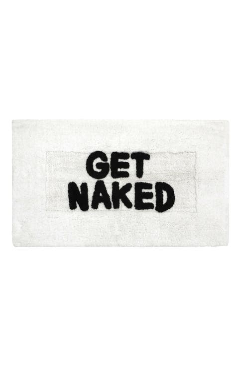 Bet Naked Bath Mat
