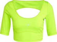 adidas by Stella McCartney Back Cutout Crop Top