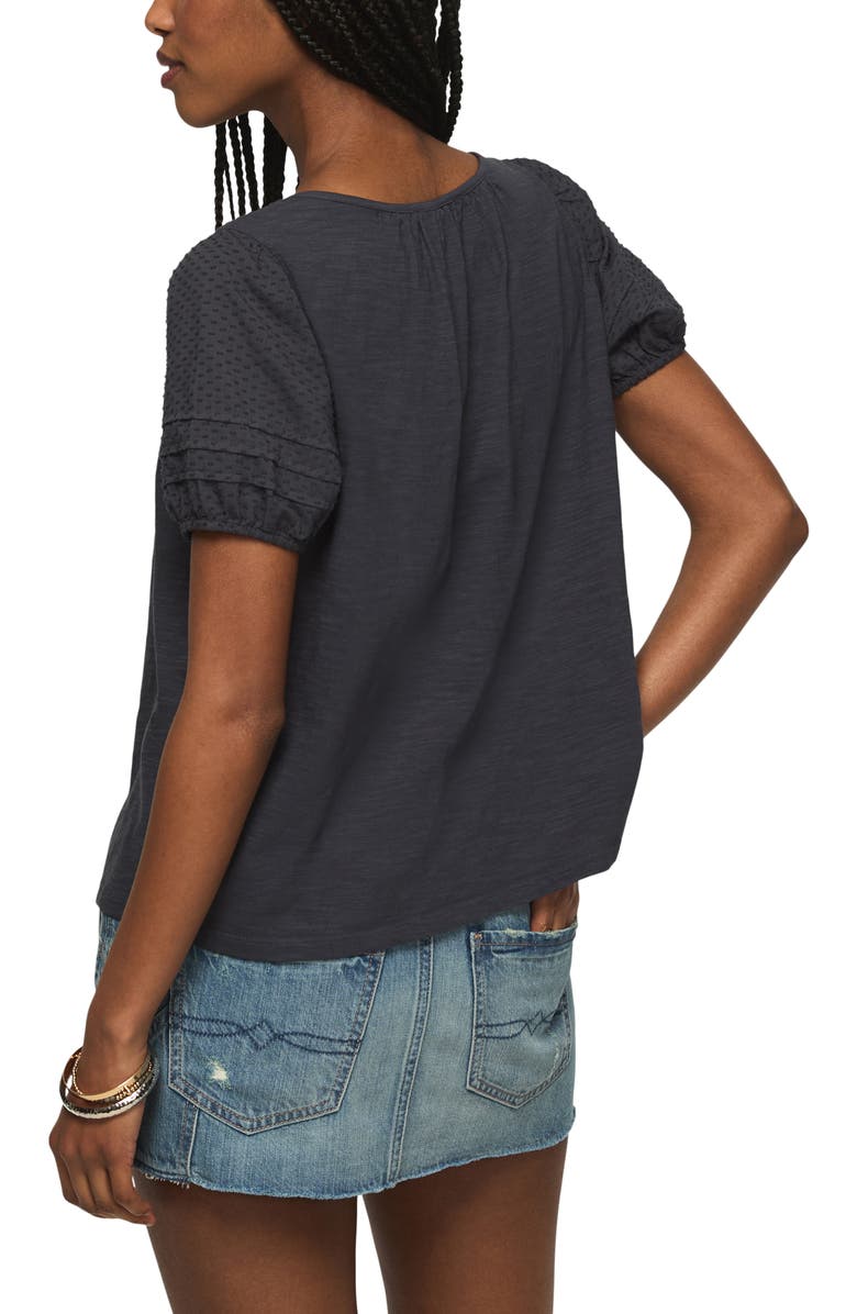 Lucky Brand Clip Dot Pintuck Top, Alternate, color,