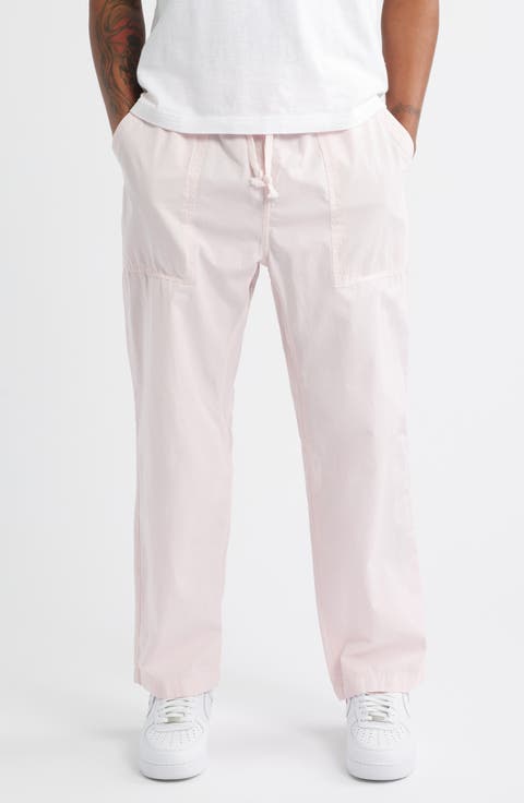 Organic Cotton Poplin Drawstring Chef Pants