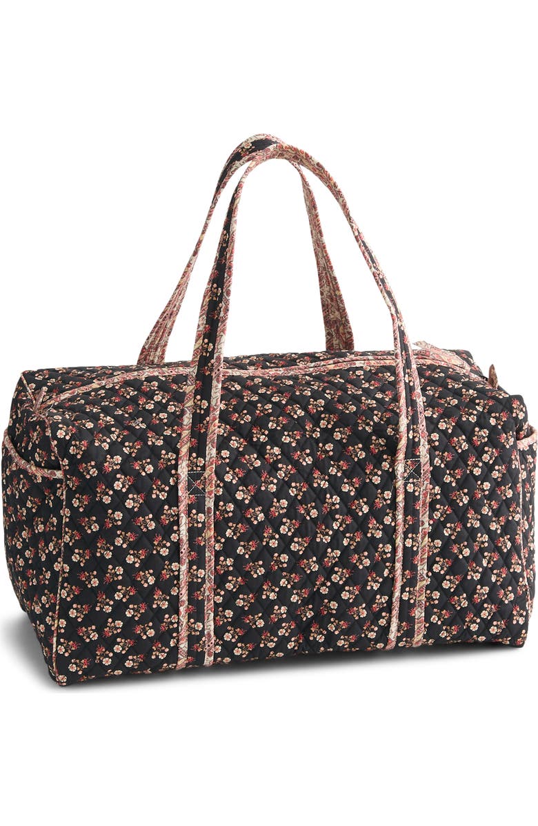 VERA BRADLEY Large Original Quilted Duffle Bag, Alternate, color, Melissa Ditsy