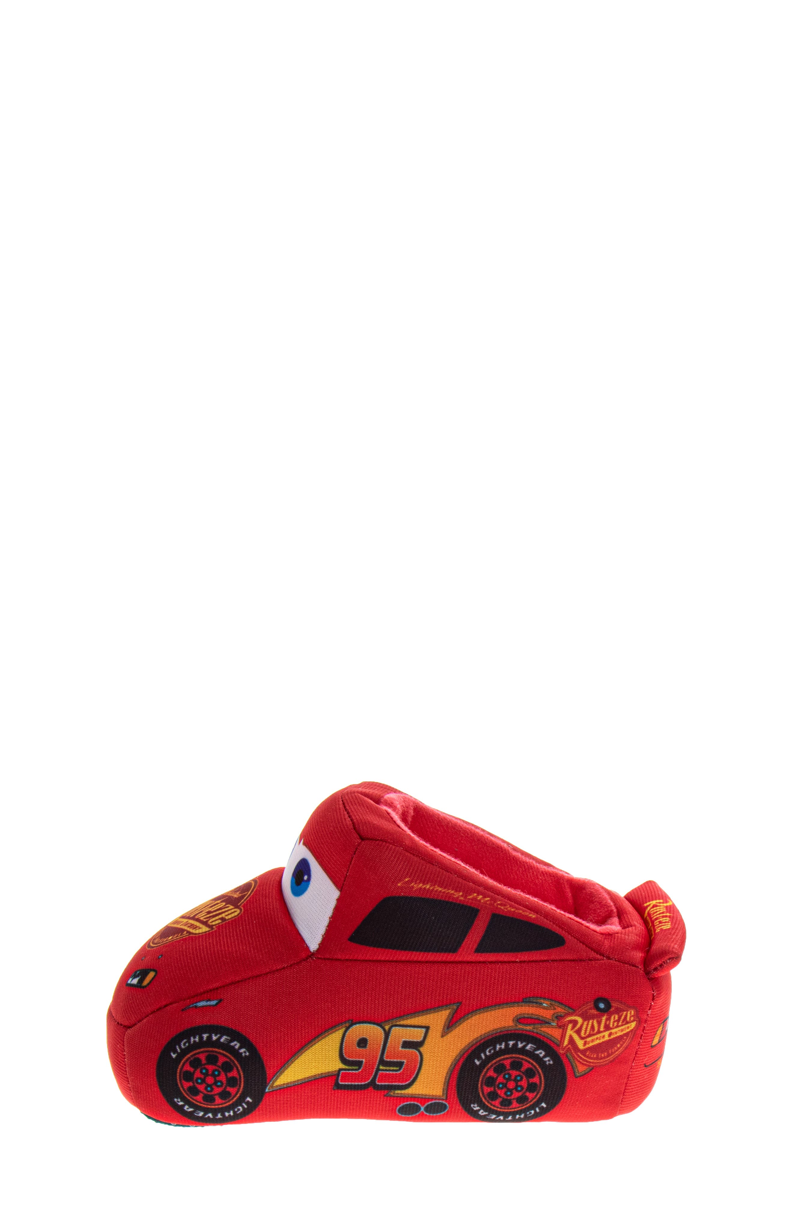 JOSMO Kids' Disney Pixar Cars Mismatch Slipper, Alternate, color, Red/ Blue