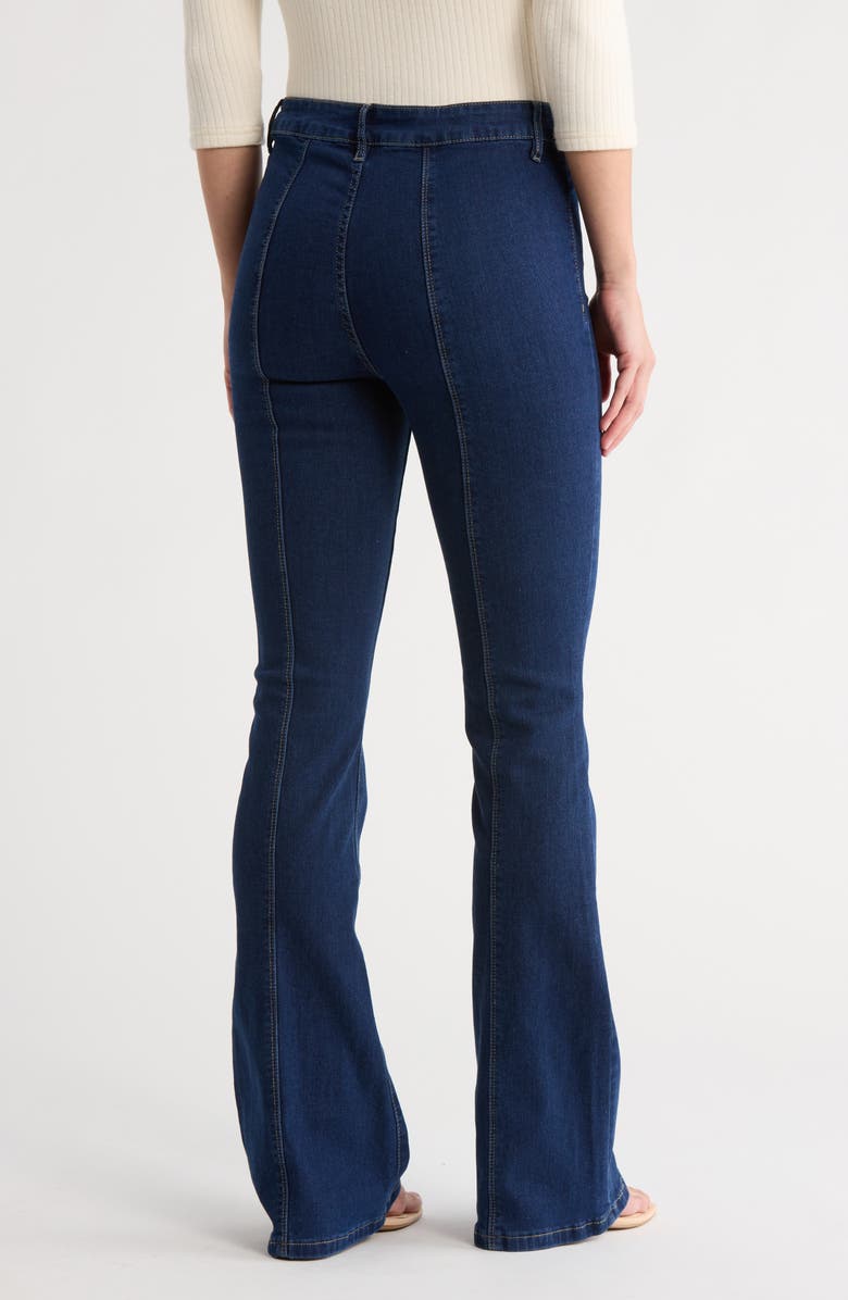 Vigoss Pocketless Bootcut Jeans, Alternate, color, 