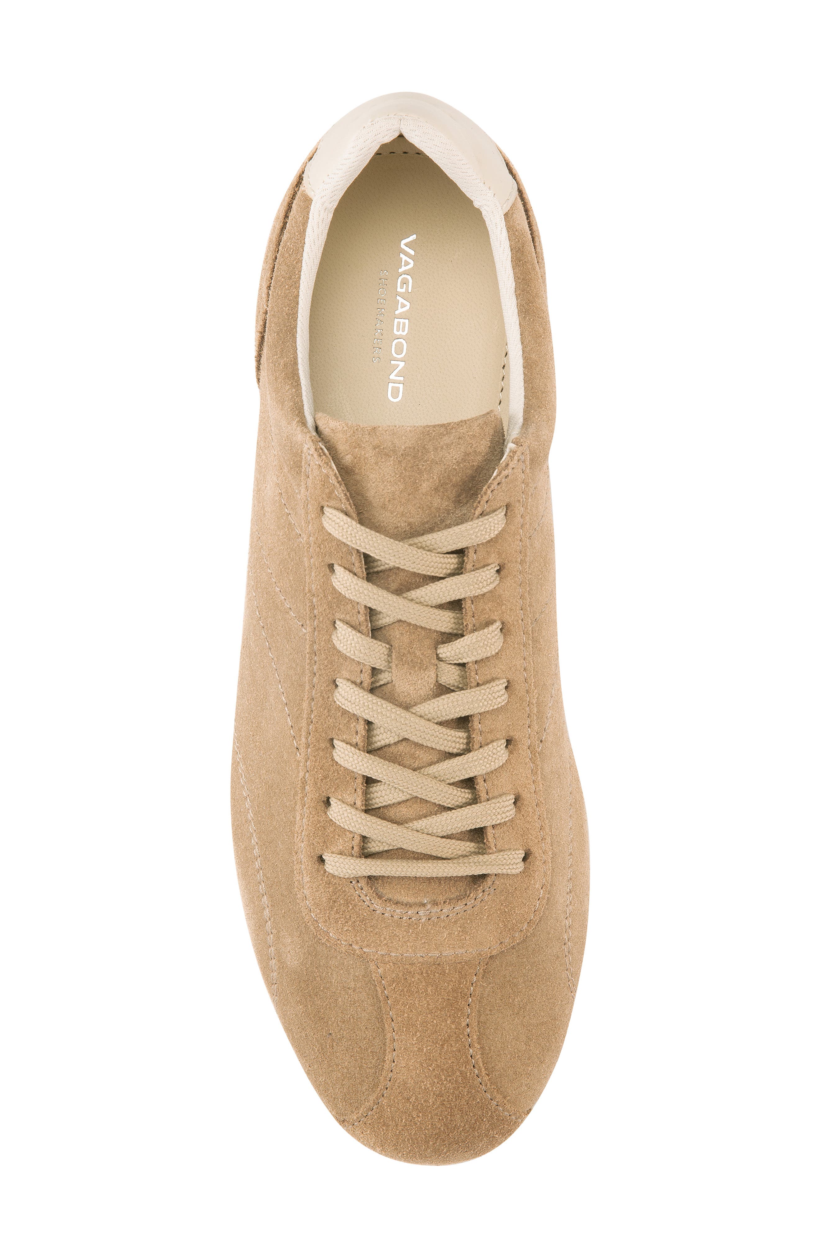 Vagabond Shoemakers Hollie Lace-Up Sneaker, Alternate, color, Nougat