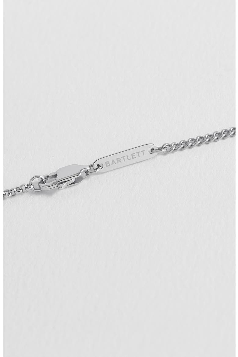 Men's Box Chain Necklace, Alternate, color, SILVER