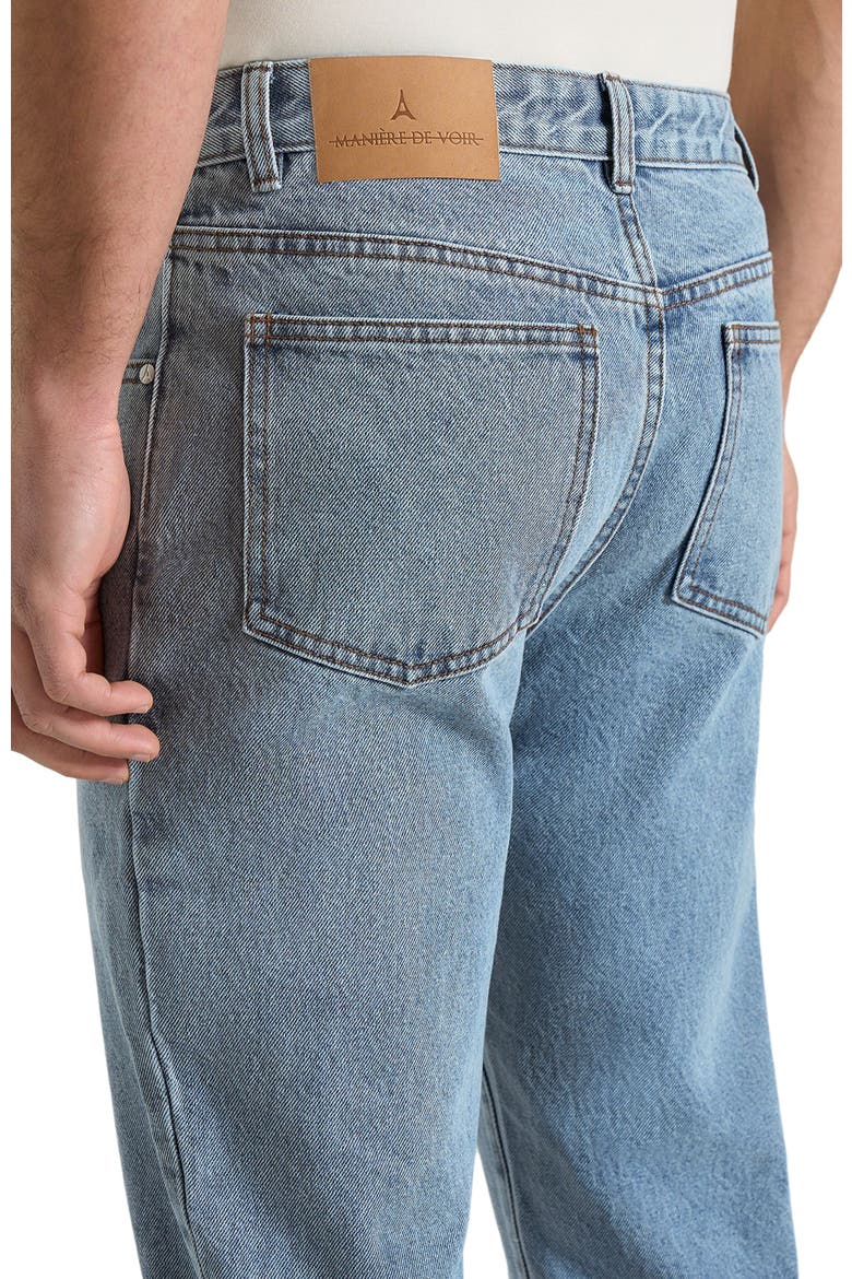 DN001 Tapered Fit Jeans, Alternate, color, Mid Blue