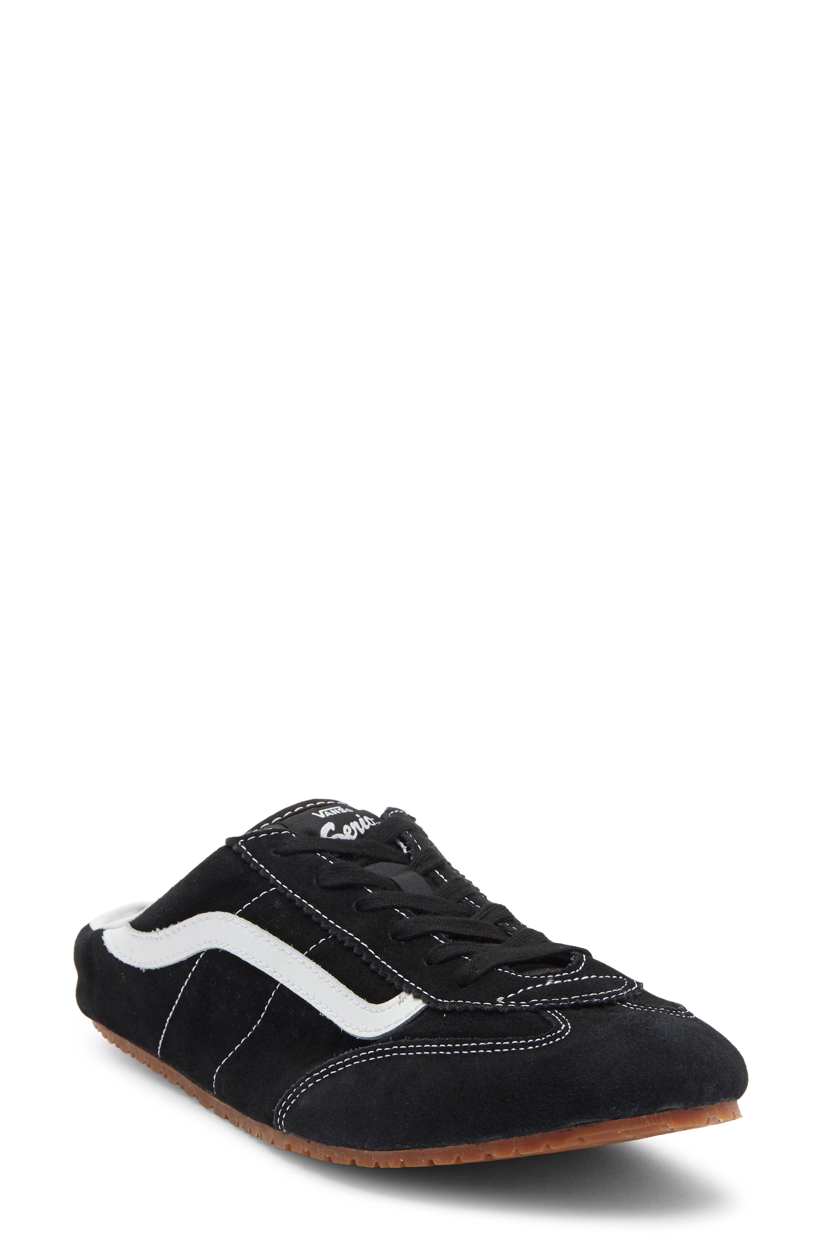 Super Lowpro Mule, Main, color, BLACK/WHITE