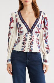FARM Rio Malu Floral Top