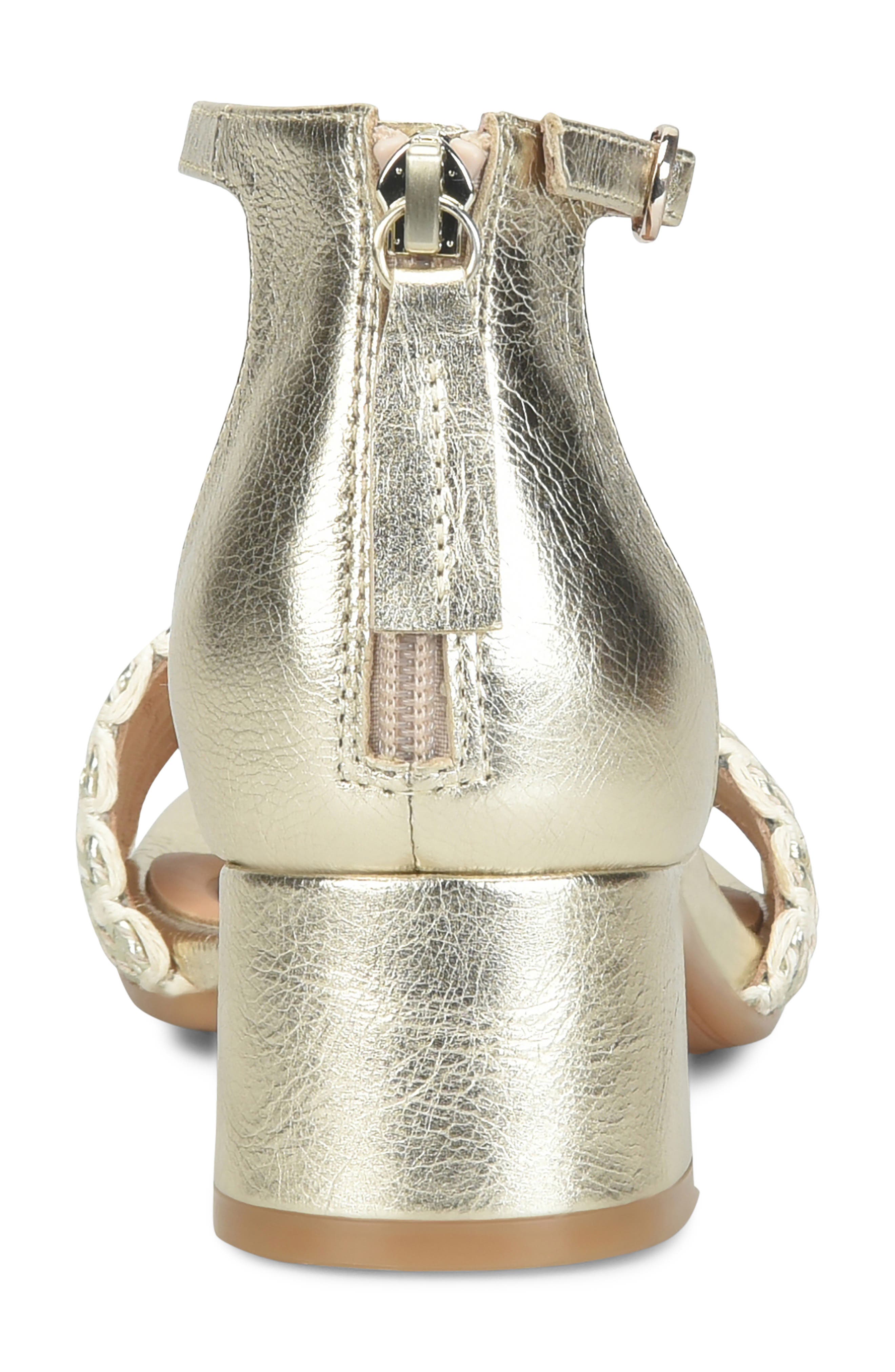 Söfft Lilah Ankle Strap Sandal, Alternate, color, Platino