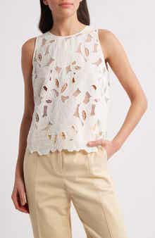 BOSS Berodi Broderie Anglaise Top