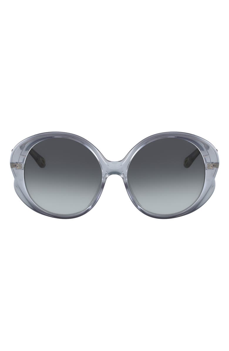 Chloé 58mm Round Sunglasses, Main, color,