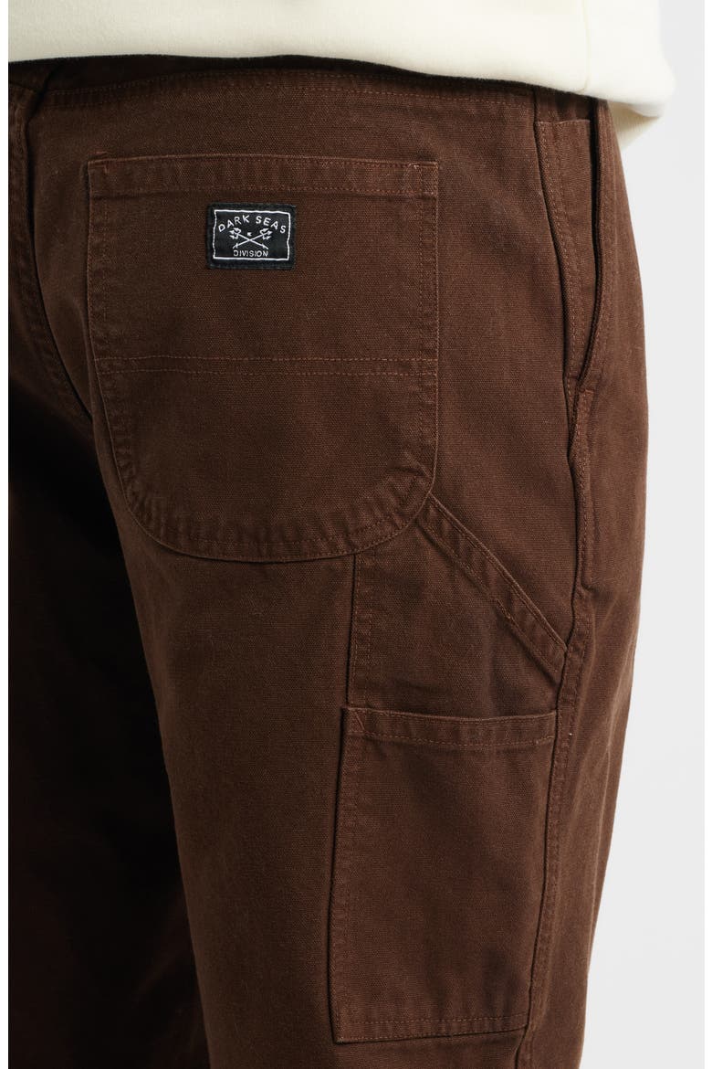 Union Pigment Pants, Alternate, color, BROWN