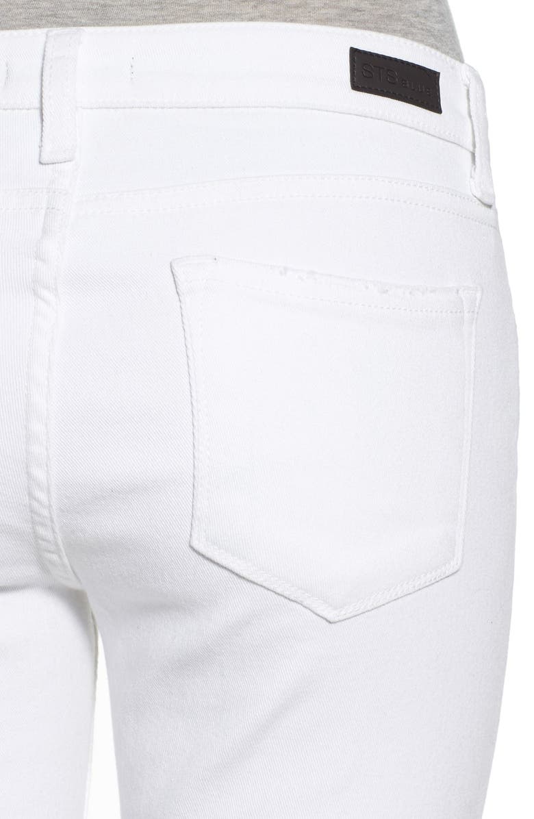 STS Blue 'Amy' Destroyed Skinny Jeans, Alternate, color,