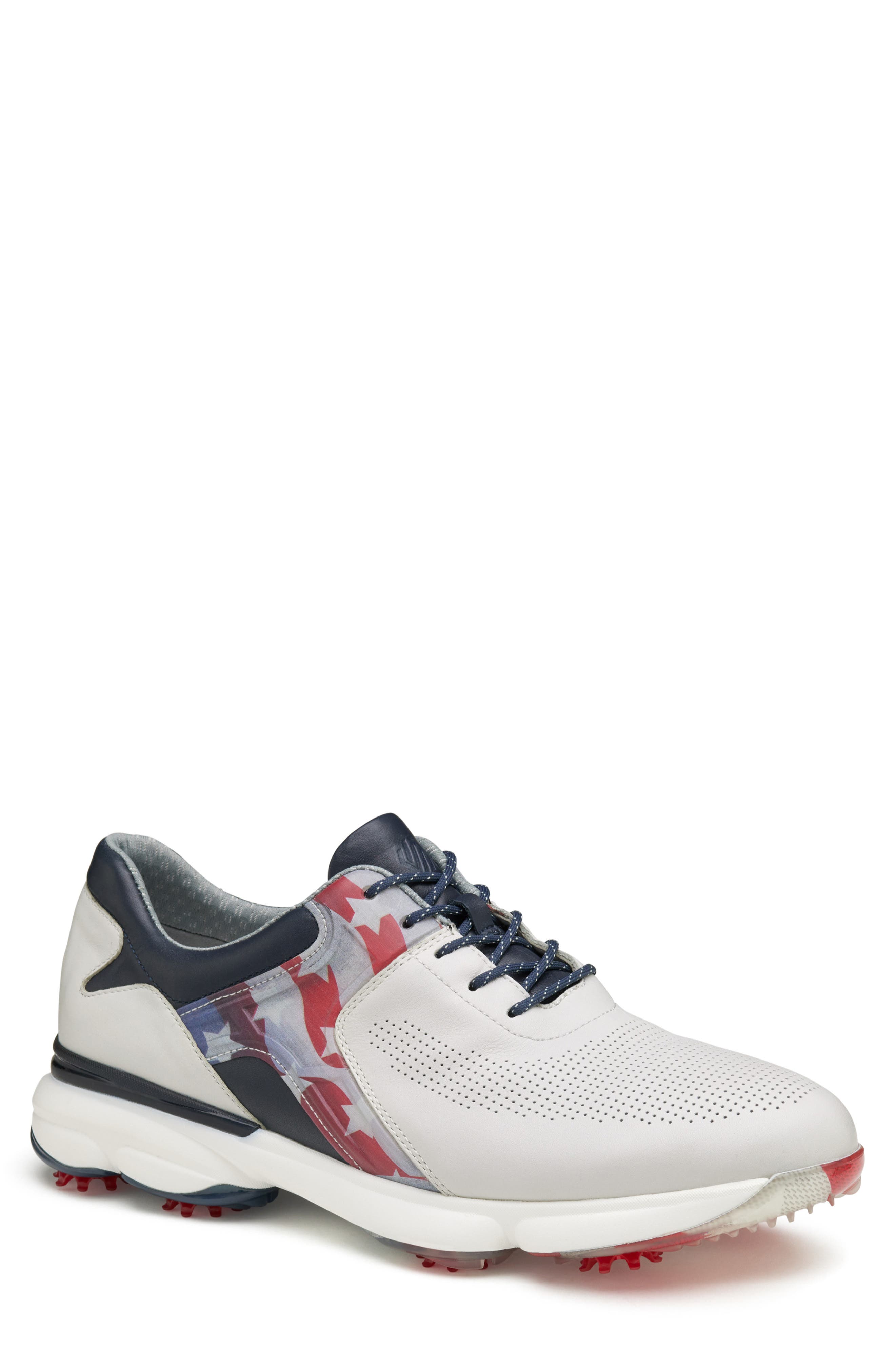 Johnston & Murphy XC4<sup>®</sup> GT2-Luxe Waterproof Golf Shoe, Main, color, 