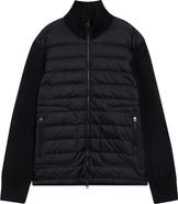 Moncler Maglia Mixed Media Cardigan