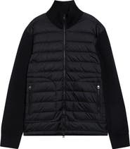 Moncler Maglia Mixed Media Cardigan