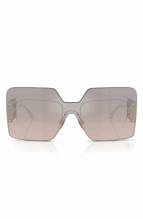 Versace 42mm Square Sunglasses