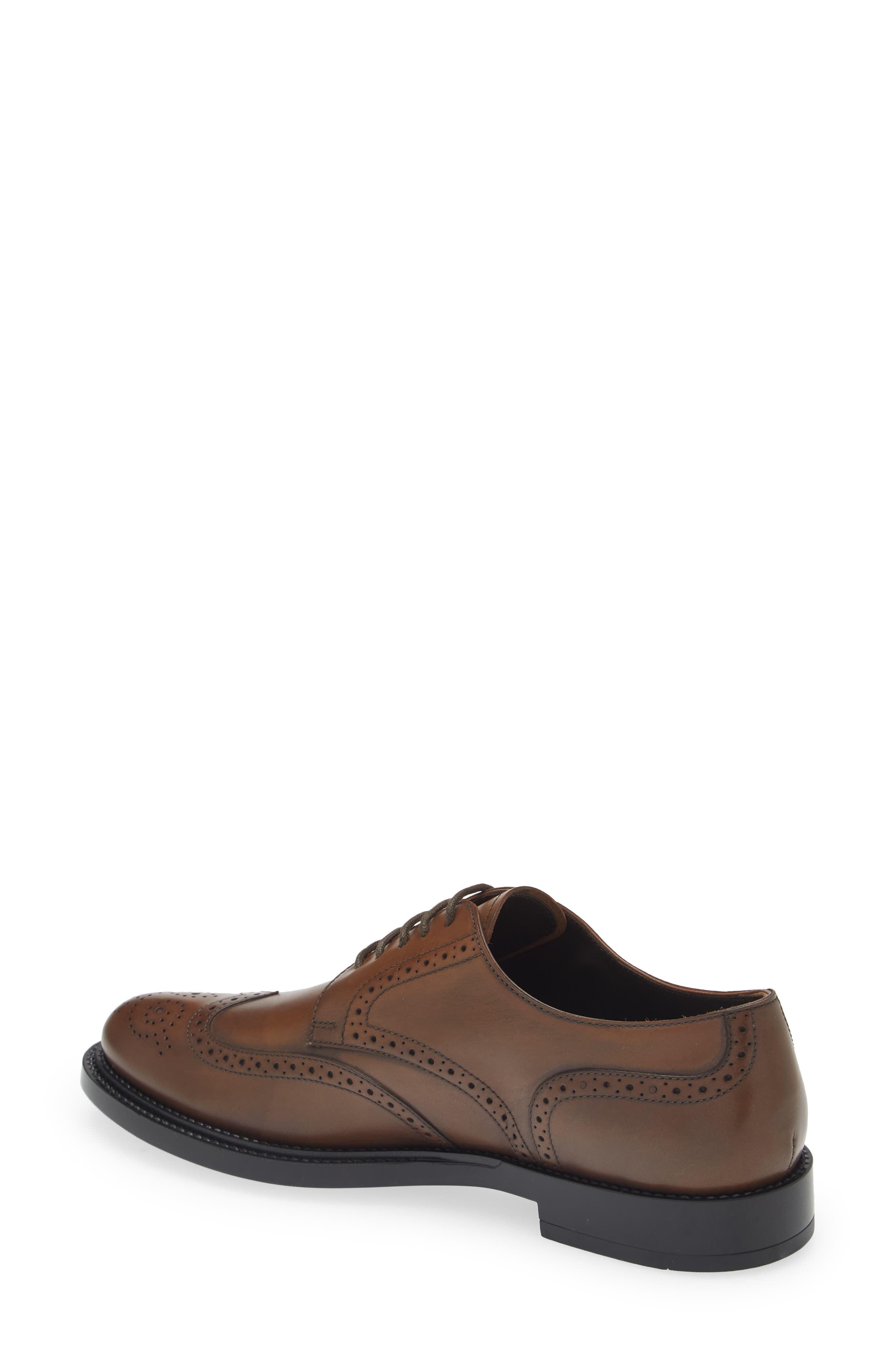 Tod's Brogued Wingtip Derby, Alternate, color, 